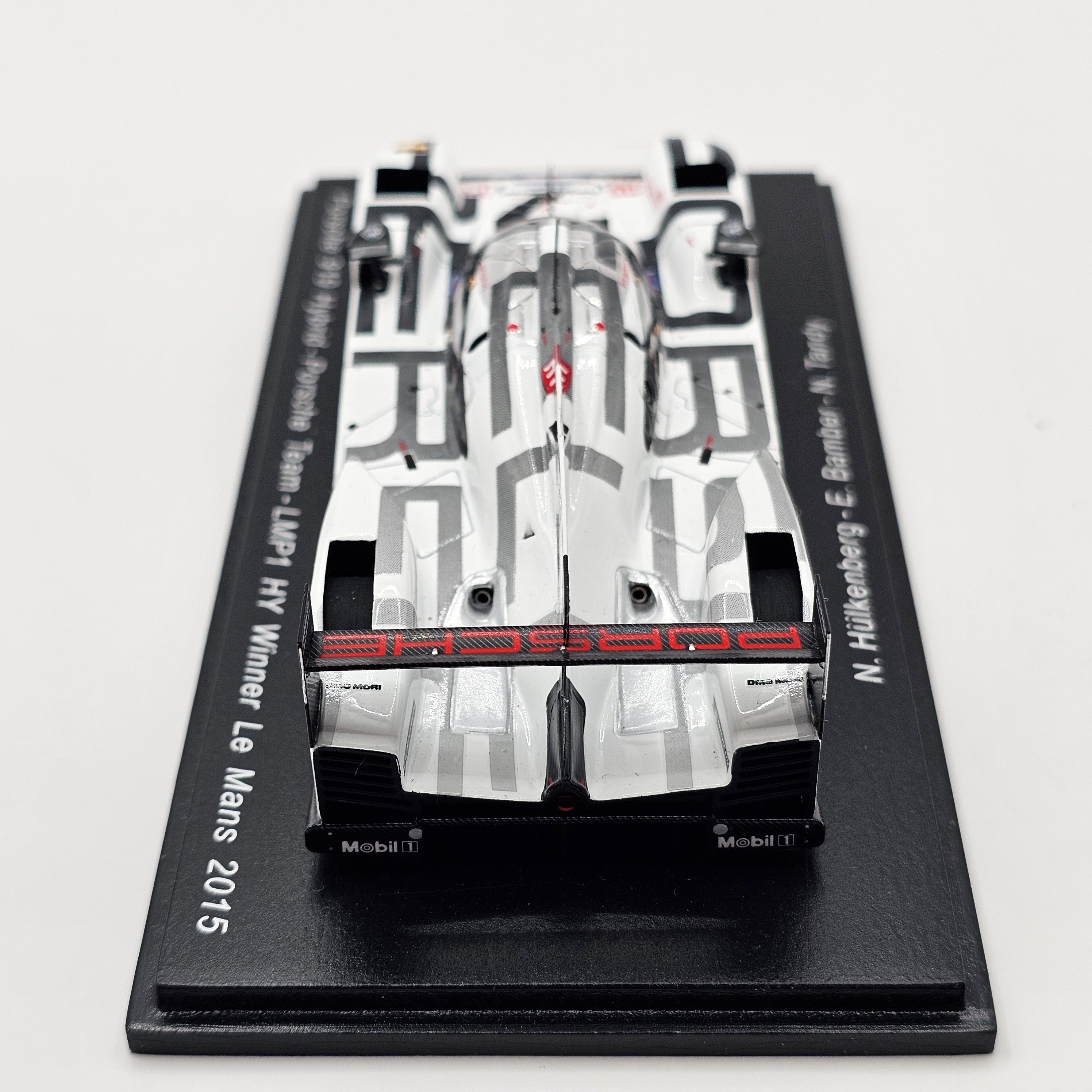 Spark 2015年 ポルシェ 1/43 限定 トロフィー付き ルマン 【公式