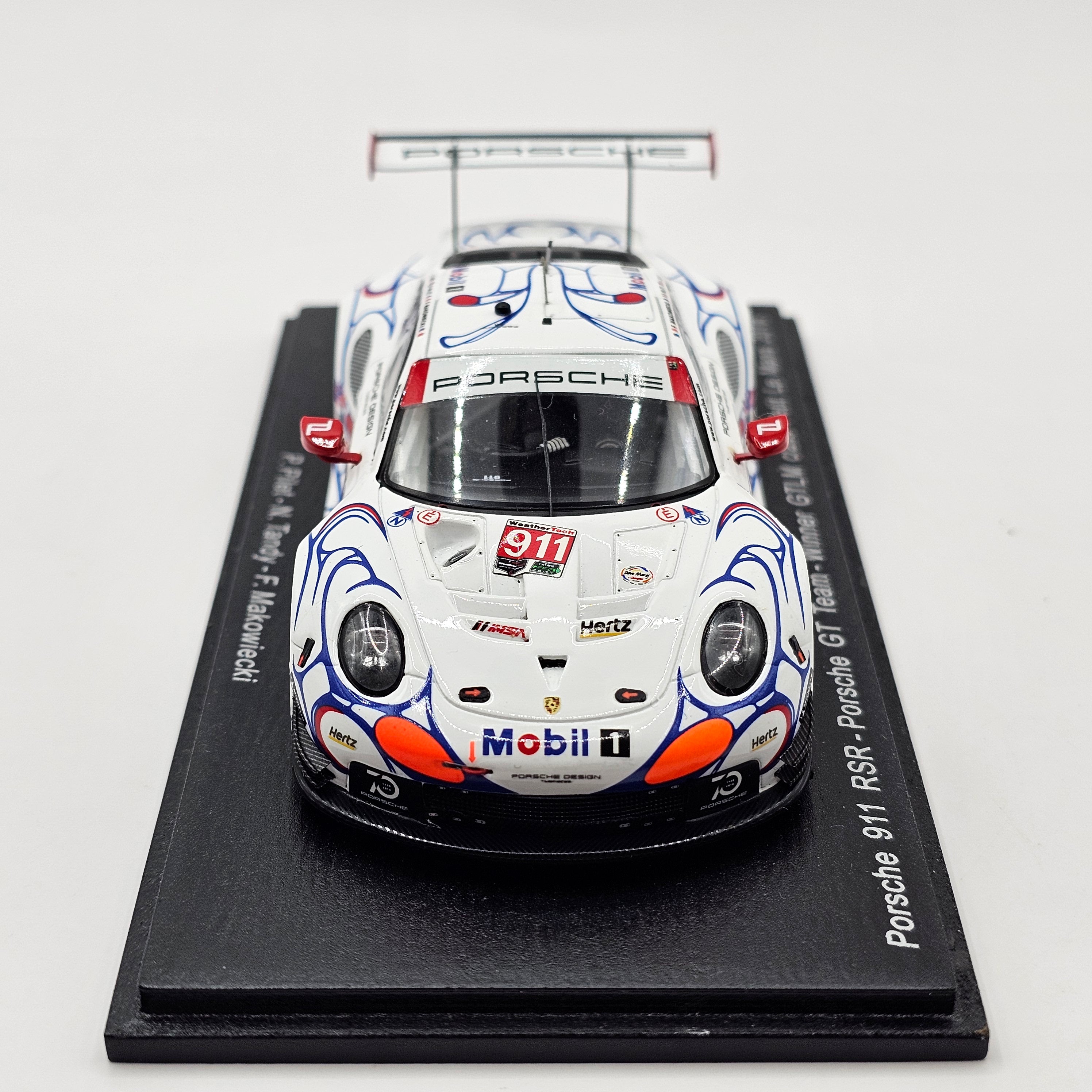 Spark Porsche 911 RSR #911 Porsche GT Team GTLM Winner Petit Le Mans 2
