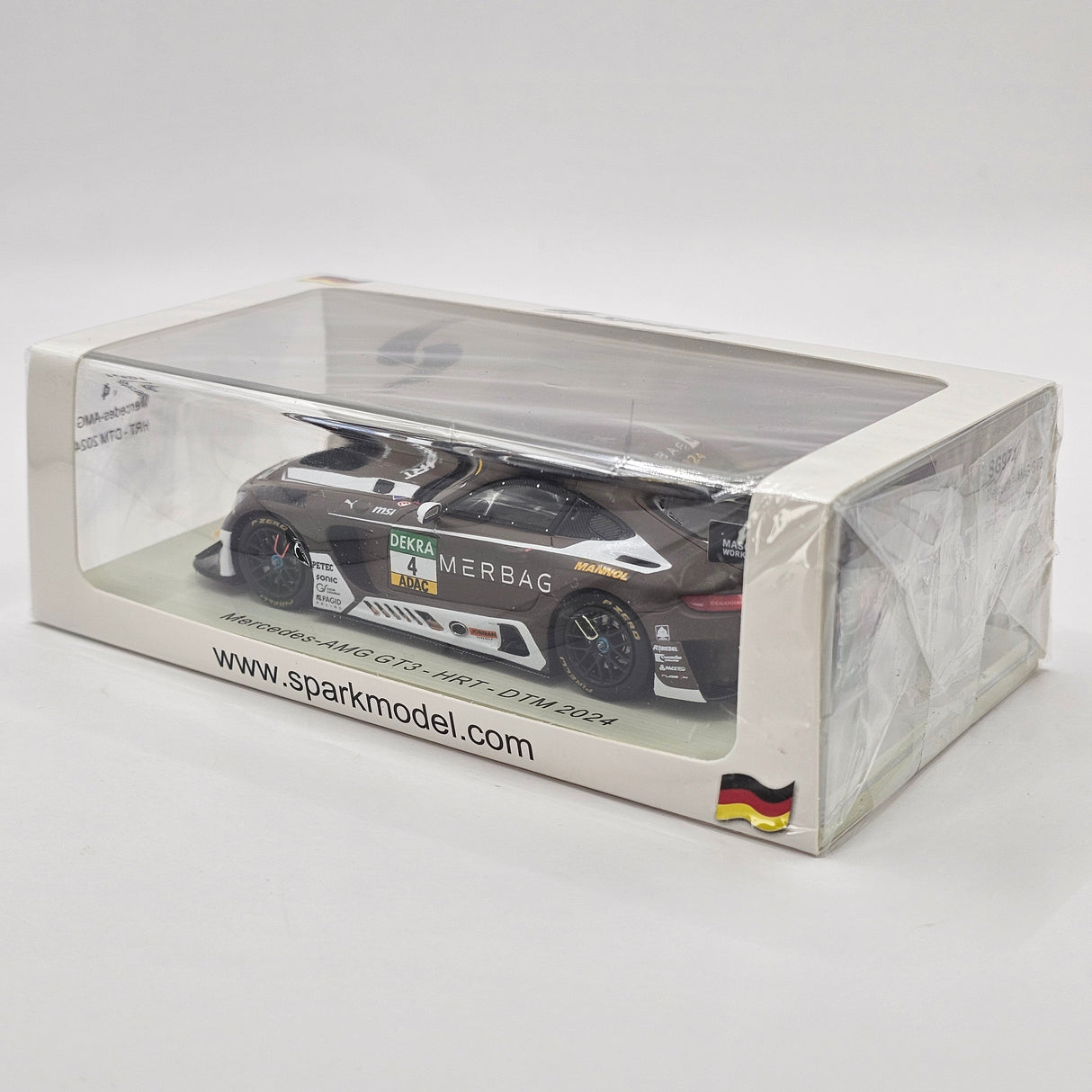 Spark Mercedes-AMG GT3 Evo #4 Team HRT Jules Gounon DTM 2024 1/43 Scale SG974