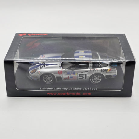Spark Corvette Callaway #51 Callaway Sport Le Mans 24H 1994 1/43 Scale S5853