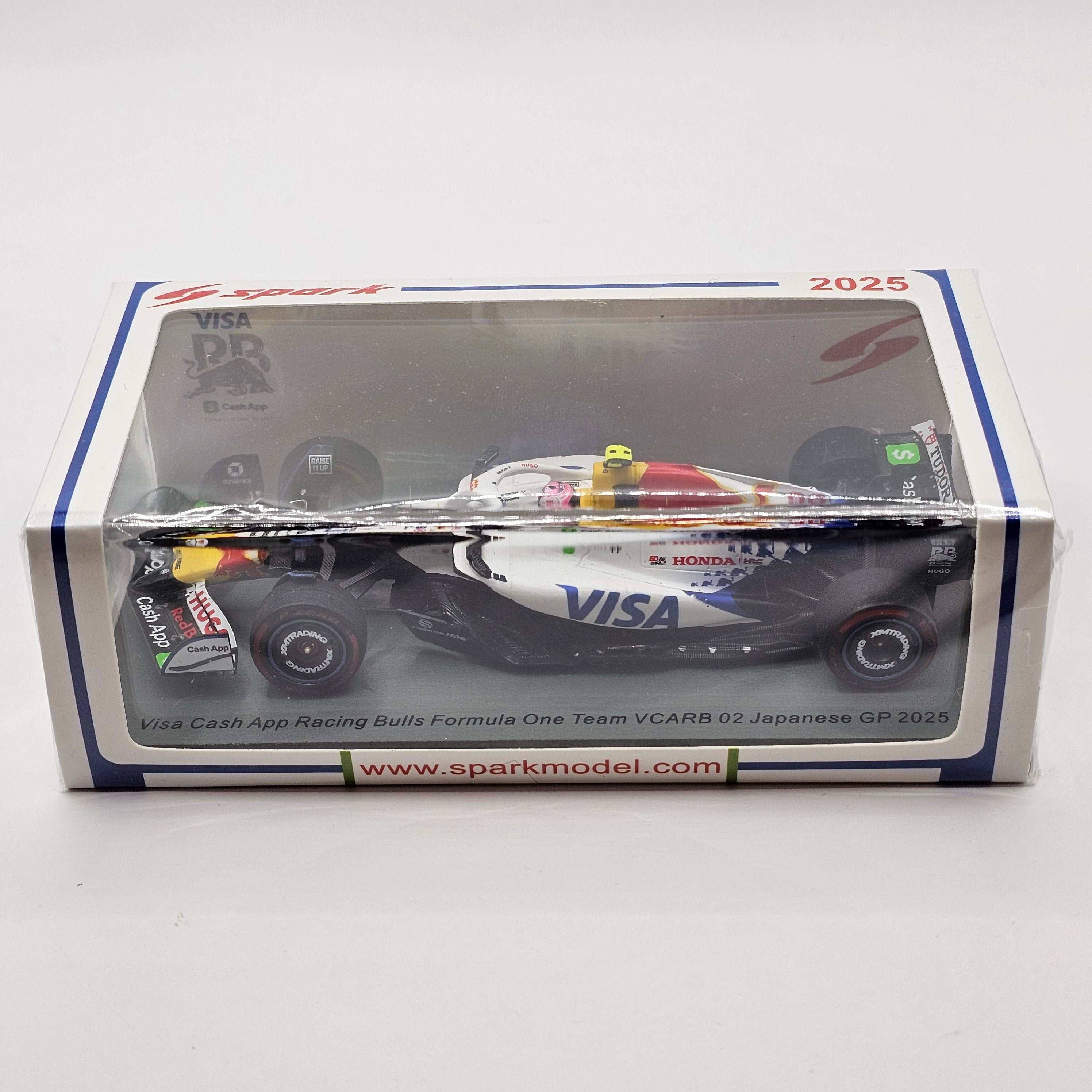Spark Racing Bulls Honda RBPT VCARB 02 #30 Liam Lawson Japanese GP 202