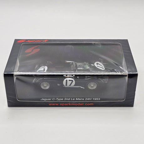 Spark Jaguar XK 120C #17 Jaguar Cars Ltd 24Hrs Le Mans 1953 1/43 Scale S2944