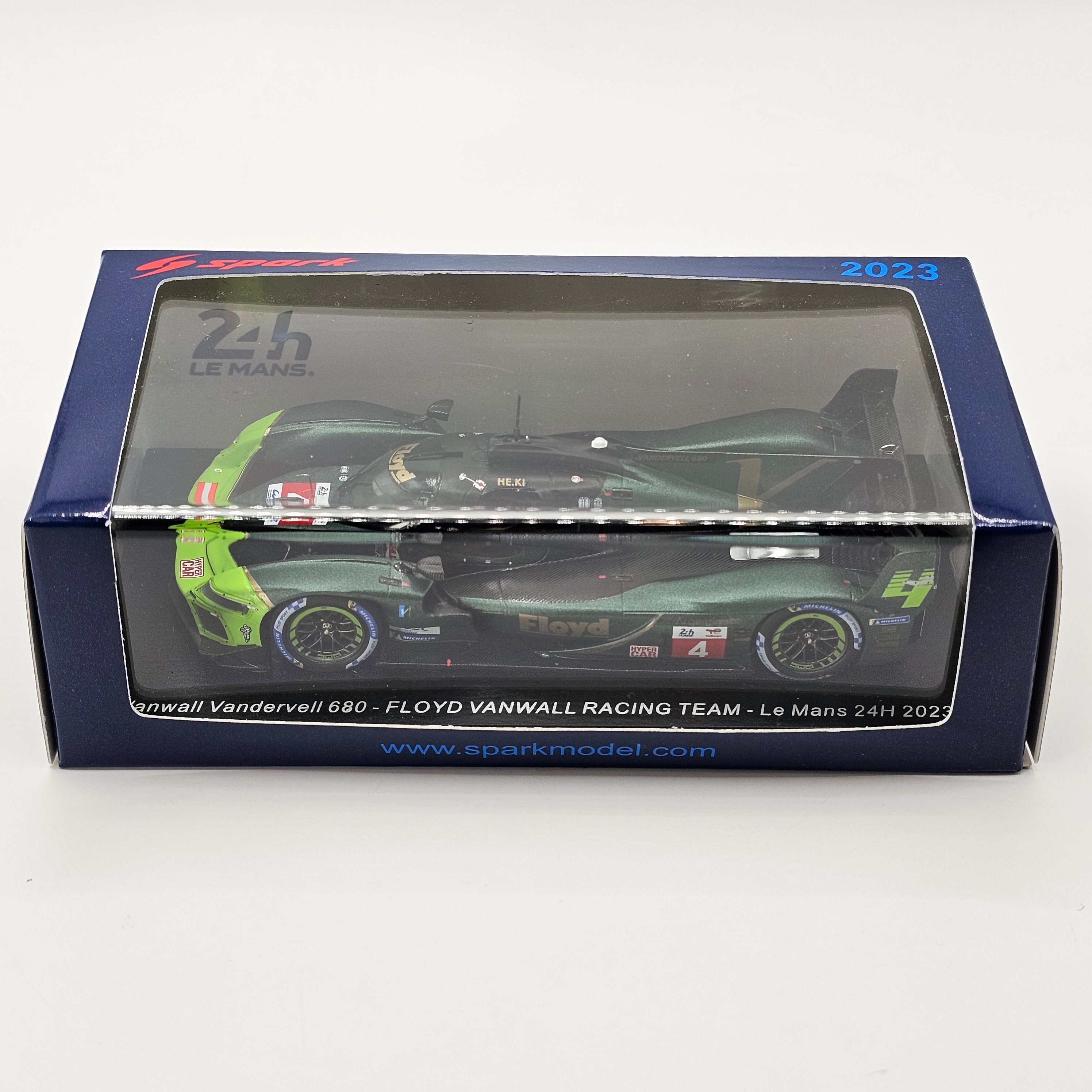 1/43 Spark Vanwall Vandervell 680-FLOYD VANWALL RACING TEAM-Le