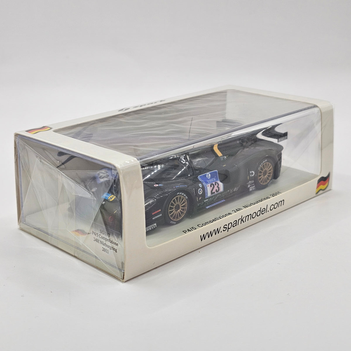 Spark N.Technology P4/5 Competizione #23 Glickenhaus 24Hrs Nurburgring 2011 1/43 Scale