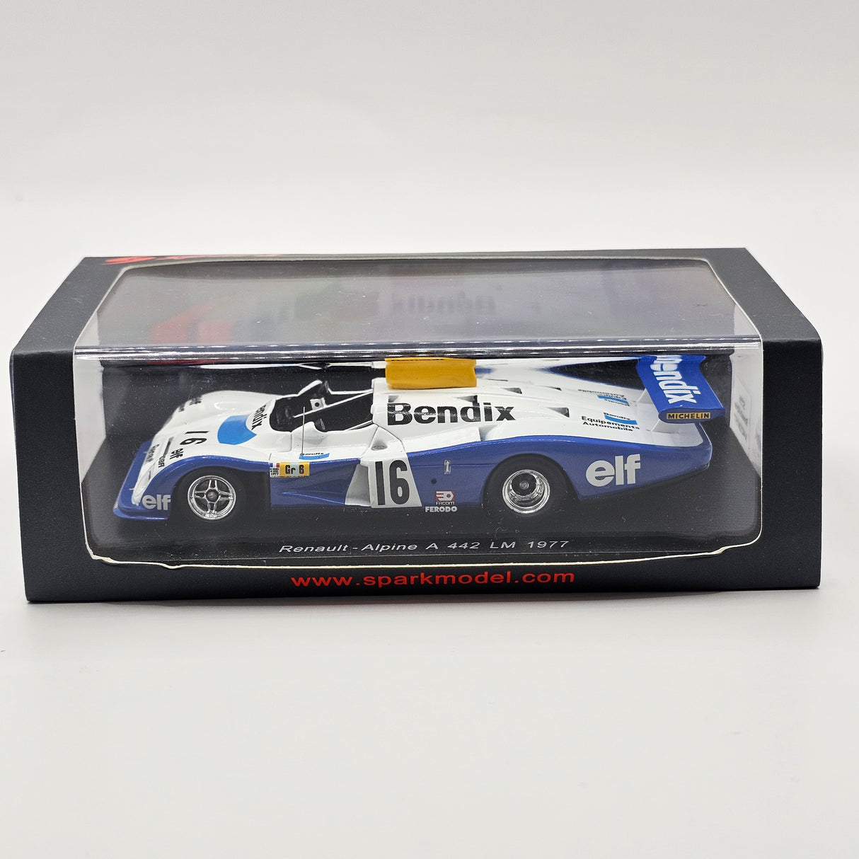 Spark Renault Alpine A442 #16 H. de Chaunac 24Hrs Le Mans 1977 1/43 Scale S1556