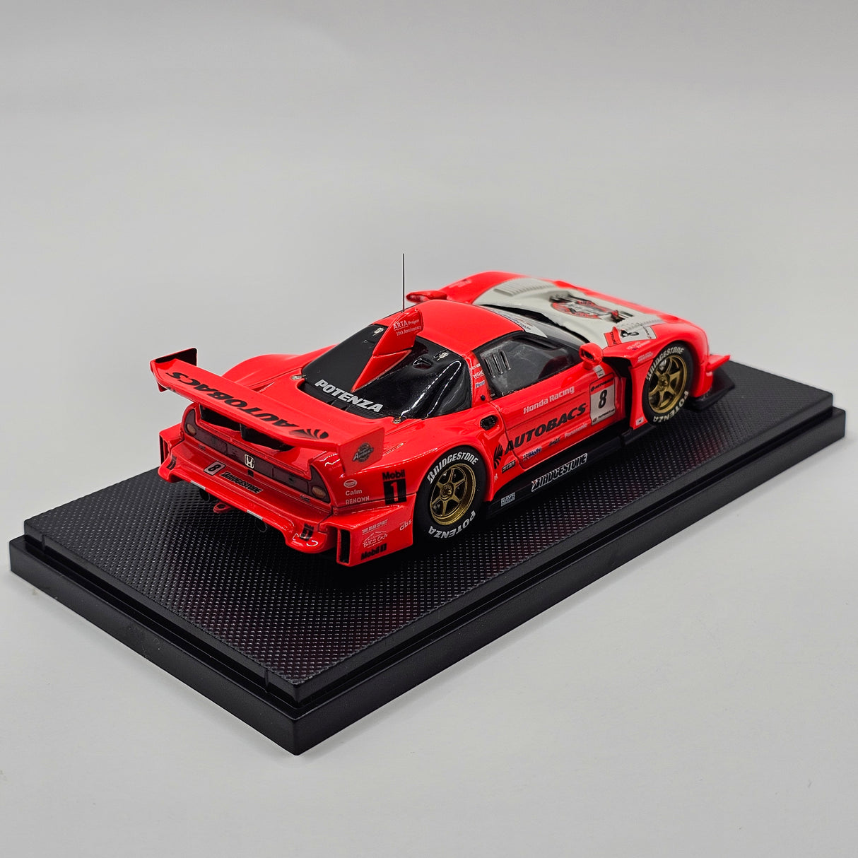 EBBRO Honda NSX #8 Autobacs Racing Team Aguri Super GT 2007 Champions 1/43 Scale