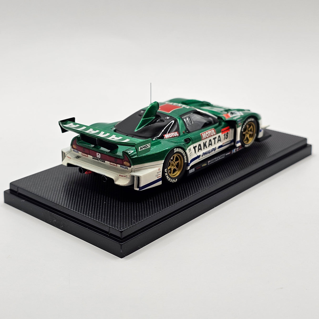 EBBRO Honda NSX GT500 #18 Takata Dome Racing Super GT 2007 1/43 Scale