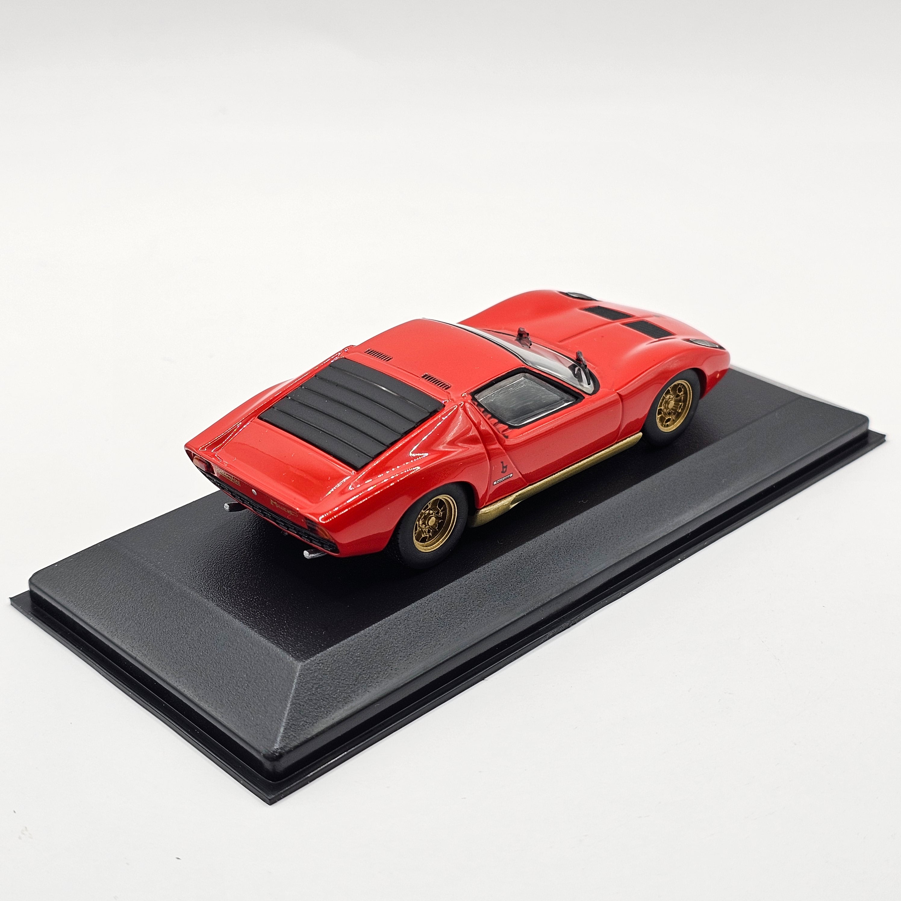 MINICHAMPS Lamborghini Miura オレンジ 1/18 Kyosho Lamborghini Miura P400 (Orange & Gold) Diecast Car