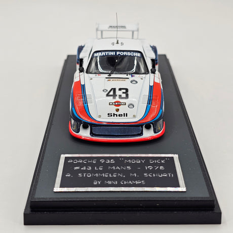 Minichamps Porsche 935-78 'Moby Dick' #43 Porsche Racing 24Hrs Le Mans 1978 1/43 Scale