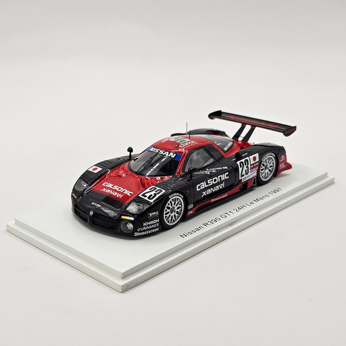 Spark Nissan R390 GT1 #23 Tom Walkinshaw Racing 24Hrs Le Mans 1997 1/43 Scale