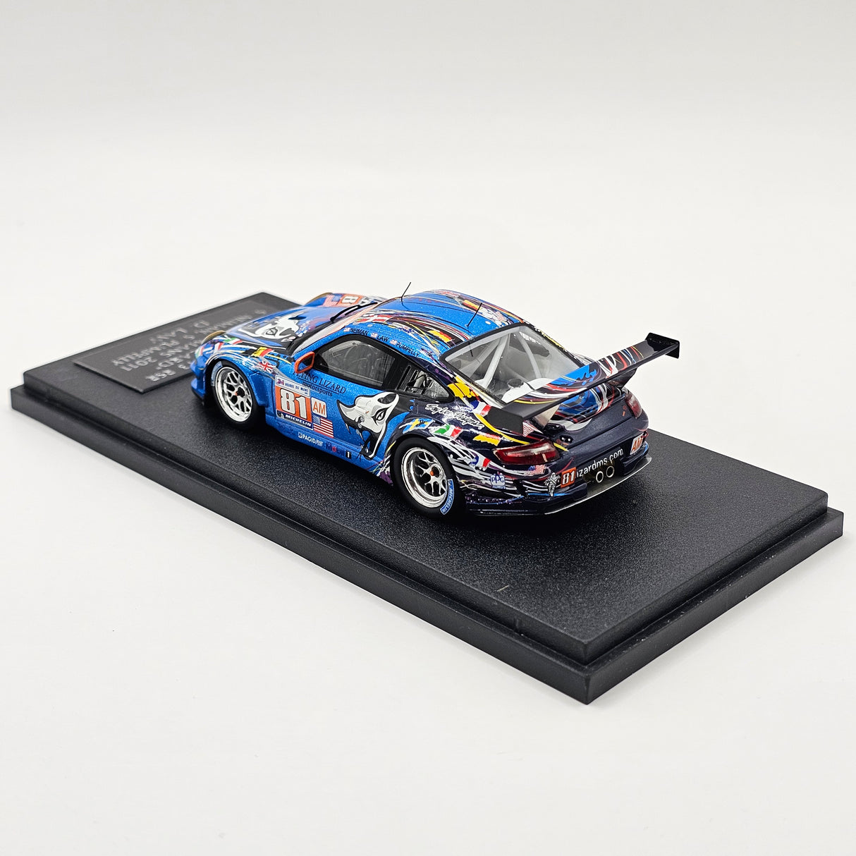 Spark Porsche 997 GT3-RSR #81 Flying Lizard 24Hrs Le Mans 2011 1/43 Scale S3423