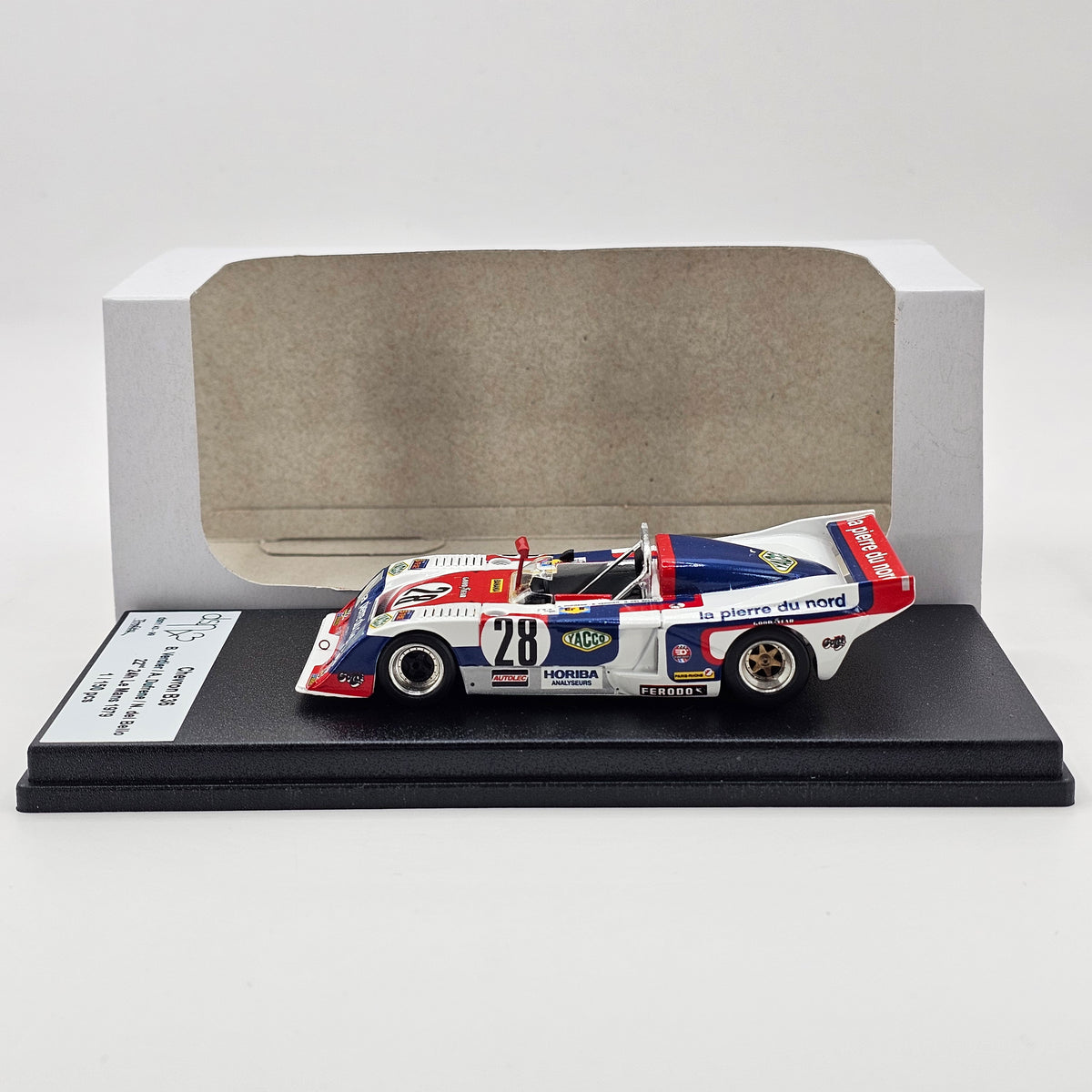 Trofeu DSN Chevron B36 #28 Société Racing Organisation Course 24Hrs Le Mans 1979 1/43 Scale