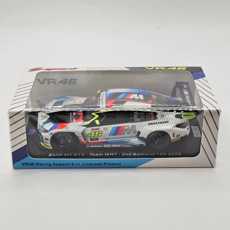 Spark BMW M4 GT3 #46 Team WRT 12Hrs Bathurst 2025 2nd 1/43 Scale AS081
