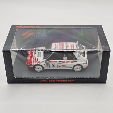 Spark Lancia Delta HF Integrale Evo #8 Liatti Tour de Corse 1992 1/43 Scale S9020