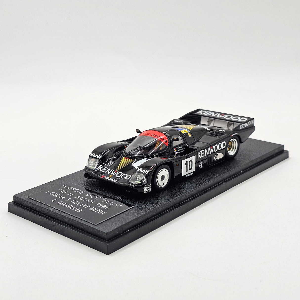 Spark Porsche 962C No.10 Porsche Kremer Racing Le Mans 1986 1/43 Scale S7509