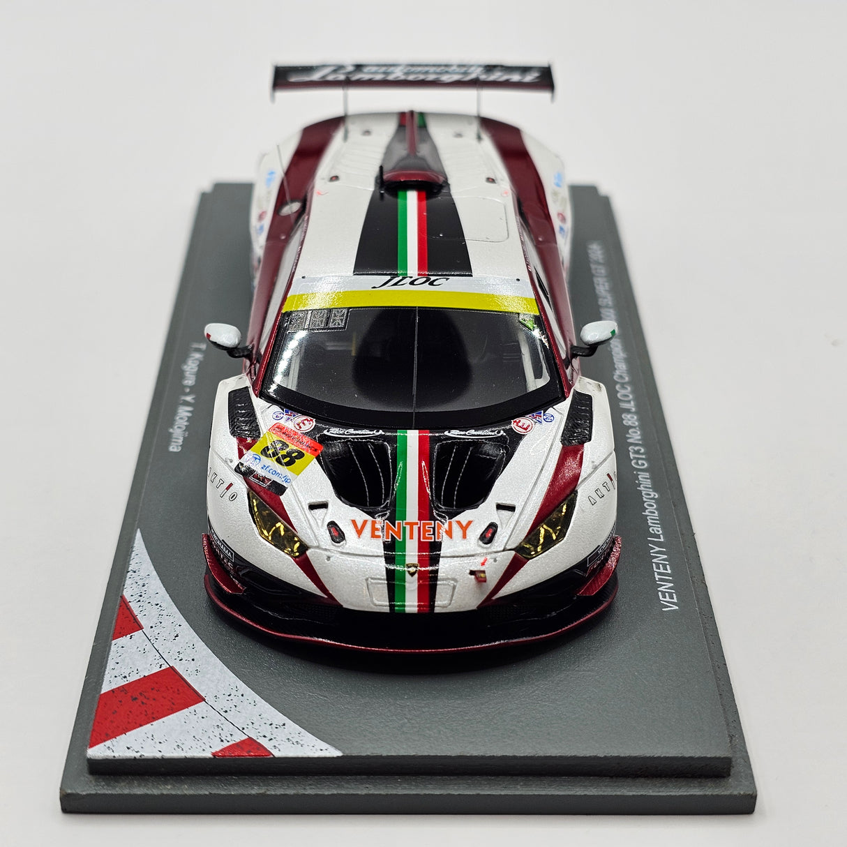 Spark Lamborghini Huracán GT3 Evo 2 #88 JLOC Super GT GT300 2024 Champion 1/43 Scale