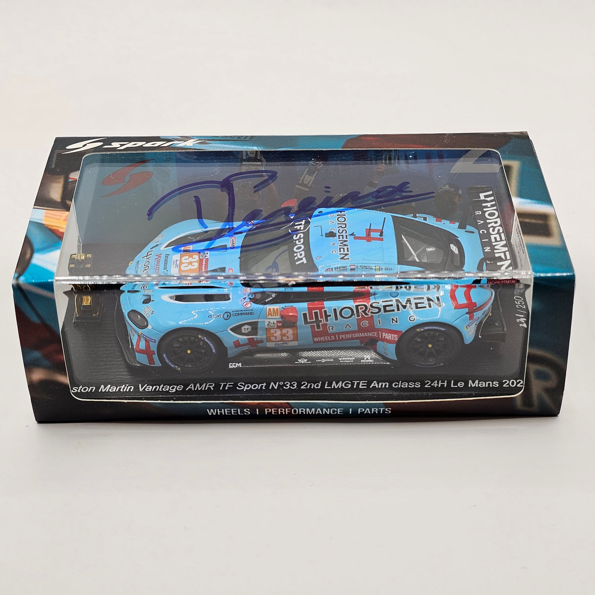 Spark Aston Martin Vantage #33 TF Sport 2nd LMGTE 24Hrs Le Mans 2021 1/43 Scale