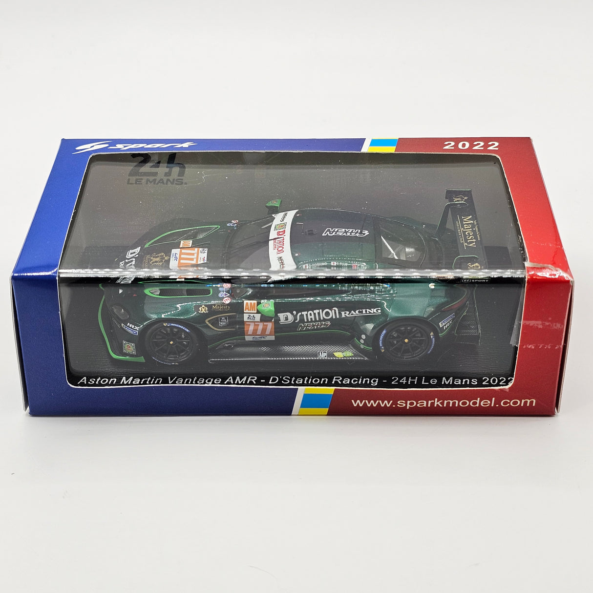Spark Aston Martin Vantage #777 D'station Racing 24Hrs Le Mans 2022 1/43 Scale