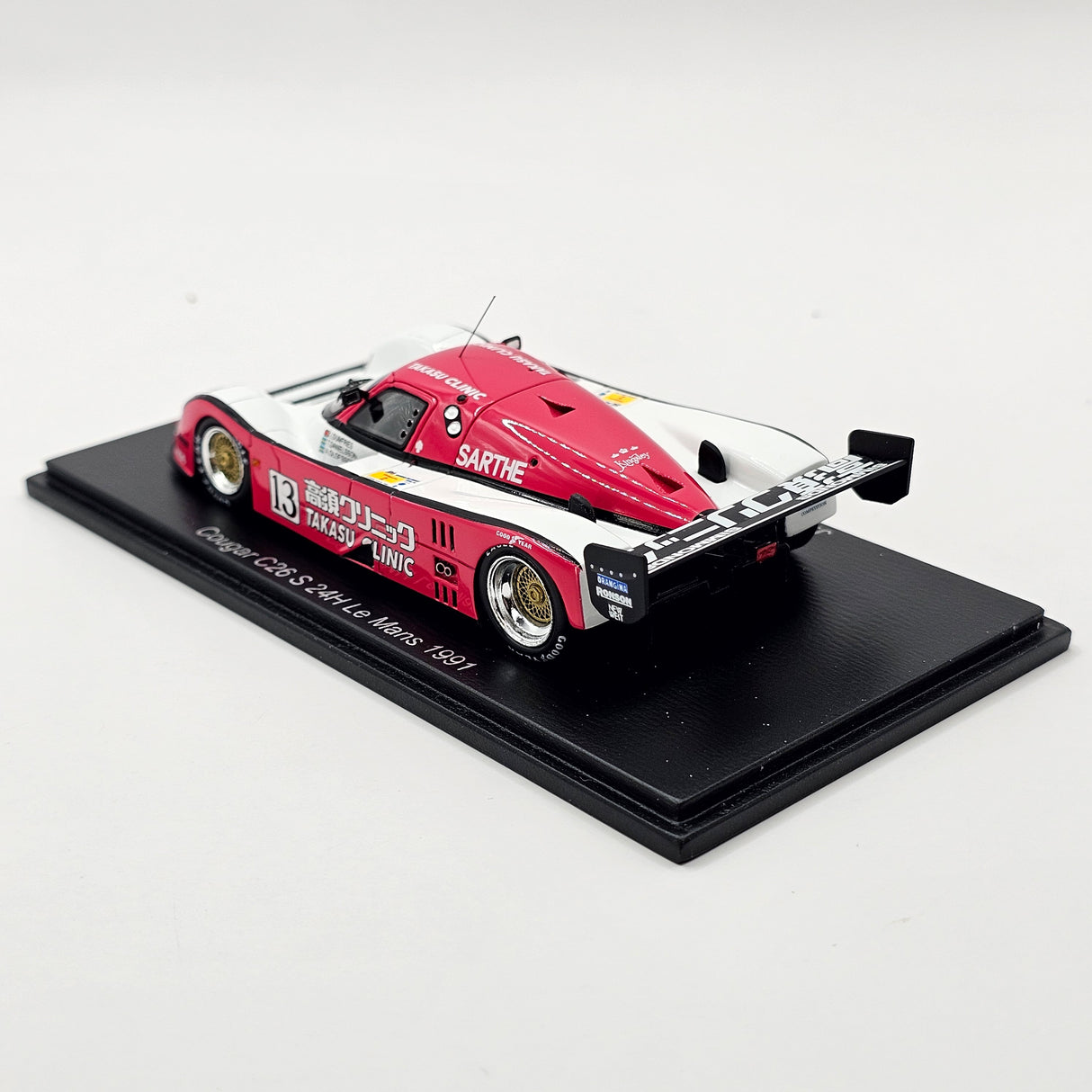 Spark Cougar C26S #13 Courage Compétition 24Hrs Le Mans 1991 1/43 Scale S3536