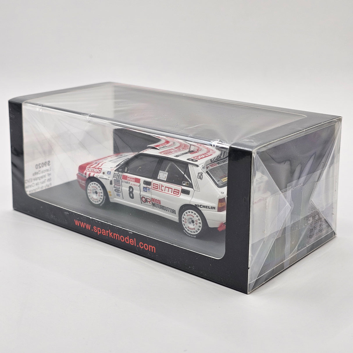 Spark Lancia Delta HF Integrale Evo #8 Liatti Tour de Corse 1992 1/43 Scale S9020