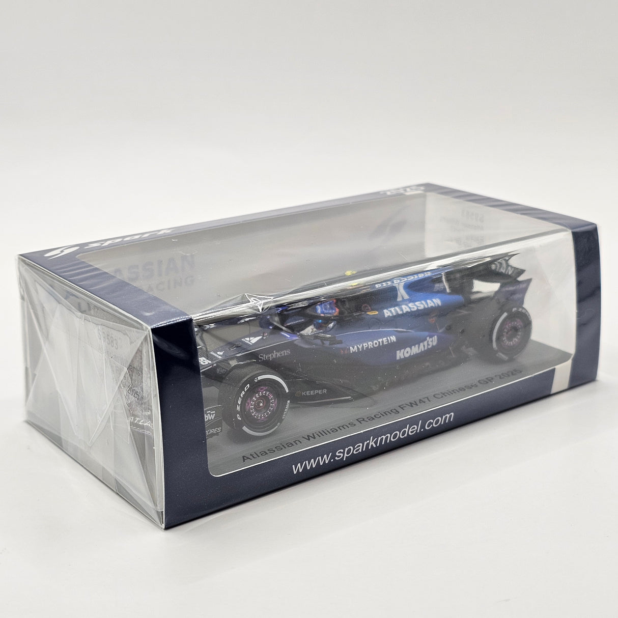 Spark Williams FW47 #55 Carlos Sainz Jr. Chinese GP 2025 1/43 Scale