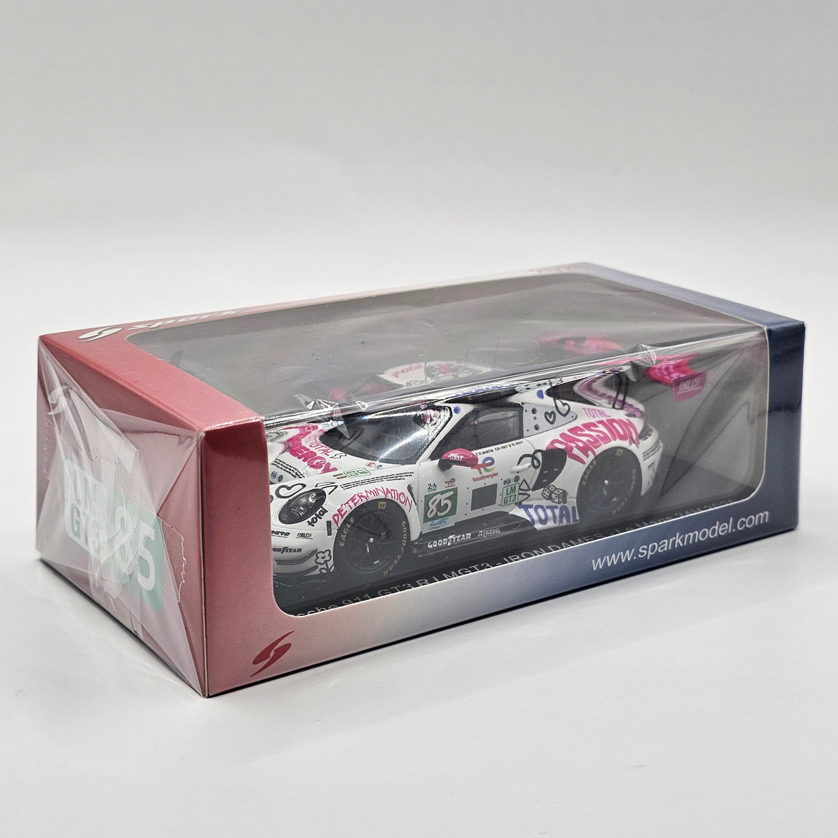 Spark Porsche 911 GT3 R LMGT3 #85 Iron Dames 24 Hours of Le Mans 2025 1/43 Scale S9302