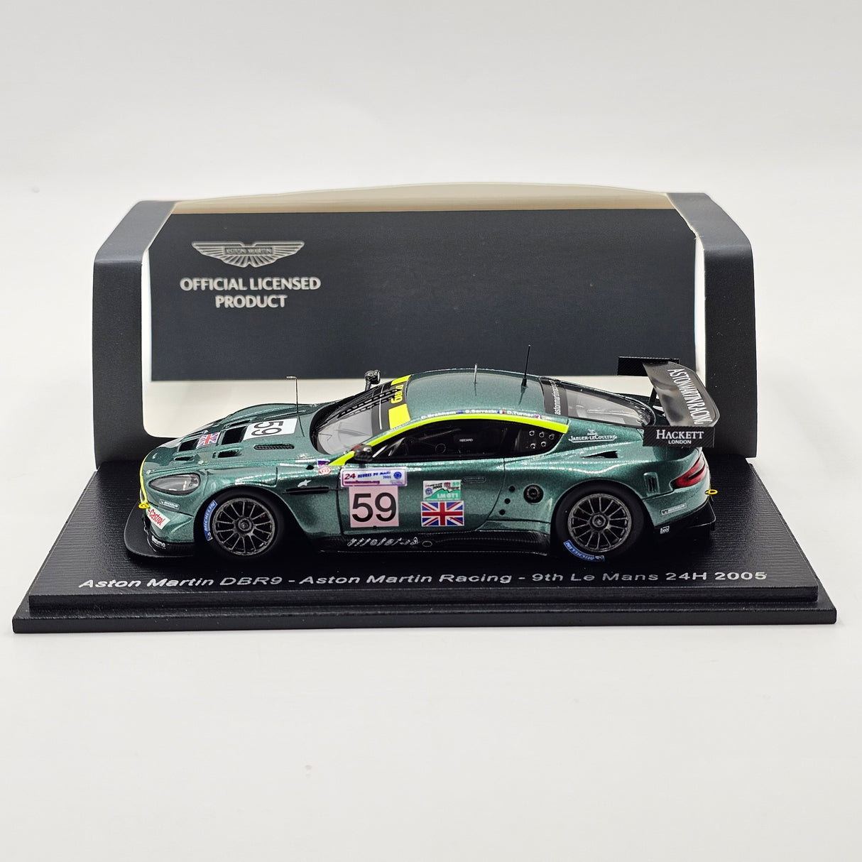 Spark Aston Martin DBR9 #59 Aston Martin Racing 24Hrs Le Mans 2005 1/43 Scale