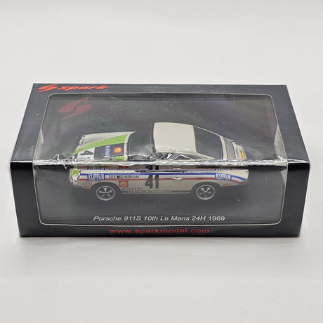 Spark Porsche 911S #41 J.-P. Gaban 10th Le Mans 24H 1969 1/43 Scale S9742