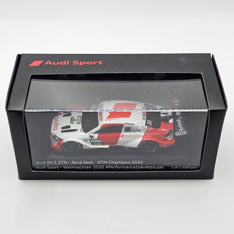 Spark Audi RS5 #33 Audi Sport Team Abt DTM Champion 2020 Dealer Edition 1/43 Scale