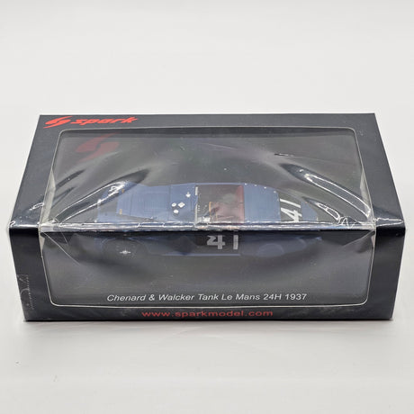 Spark Chenard & Walker Tank #41 Yves Giraud-Cabantous Le Mans 24H 1937 1/43 Scale