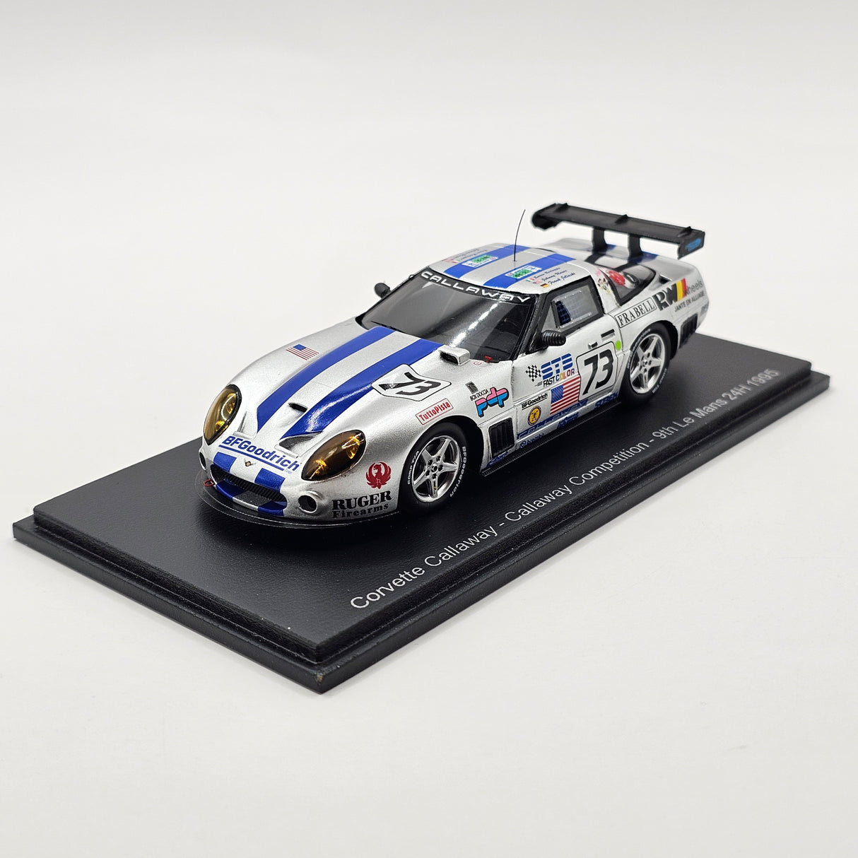 Spark Corvette Callaway #73 Callaway Competition 24Hrs Le Mans 1995 1/43 Scale