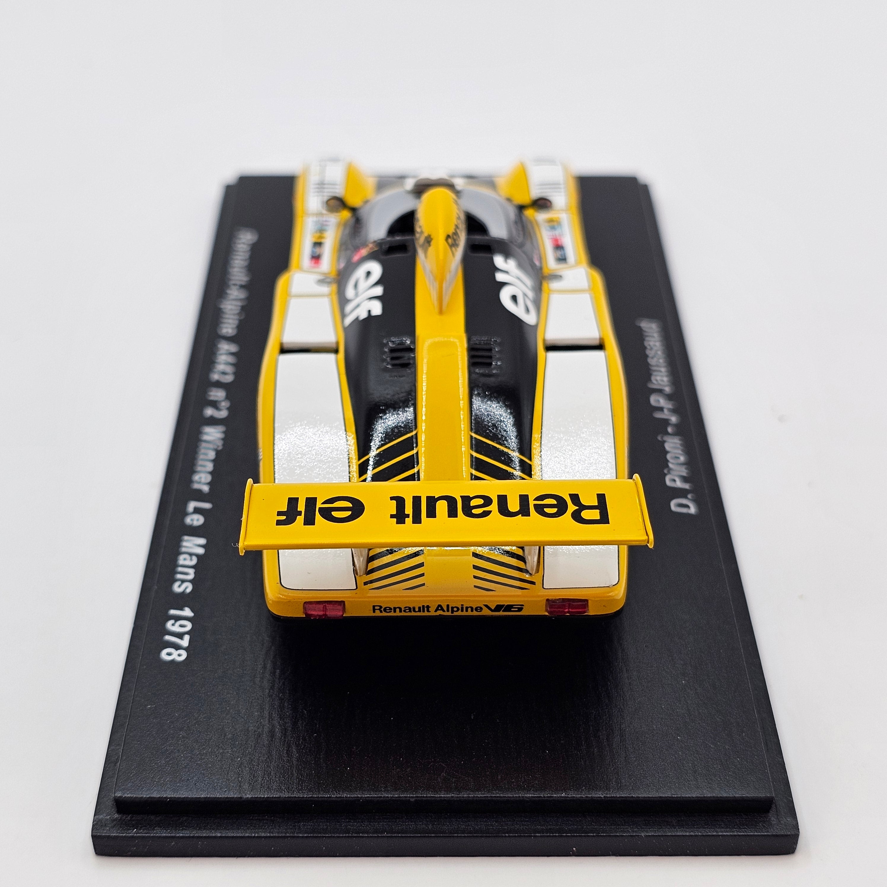 Spark Renault Alpine A442B #2 Renault Sport Le Mans 1978 Winner 1/43 S