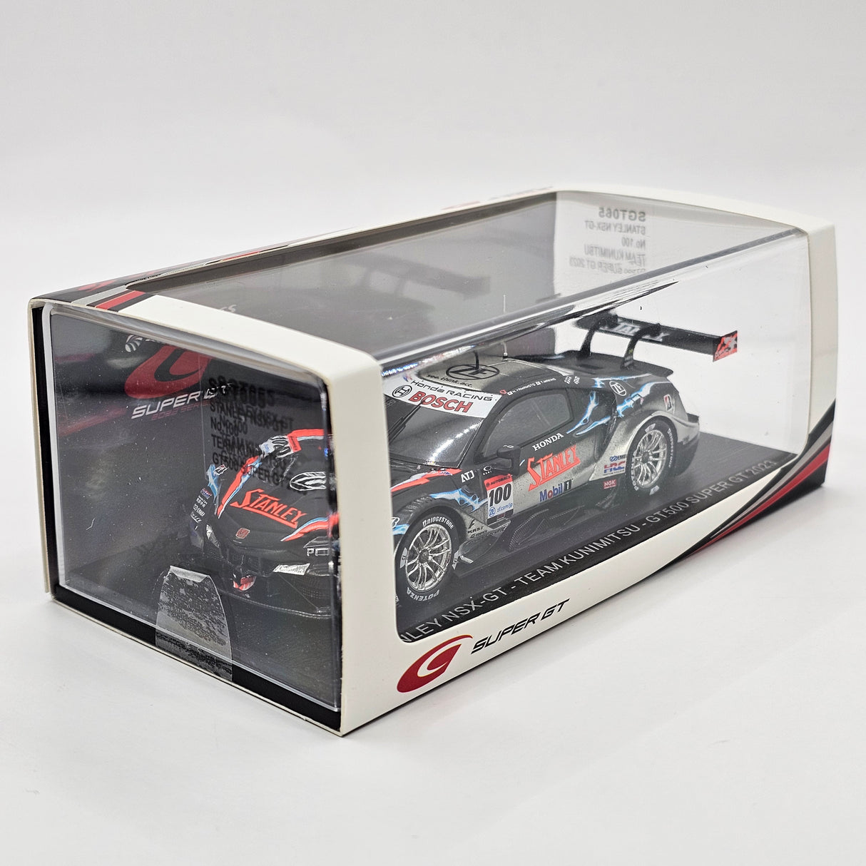 Spark Honda NSX-GT GT500 #100 Team Kunimitsu Super GT 2023 1/43 Scale
