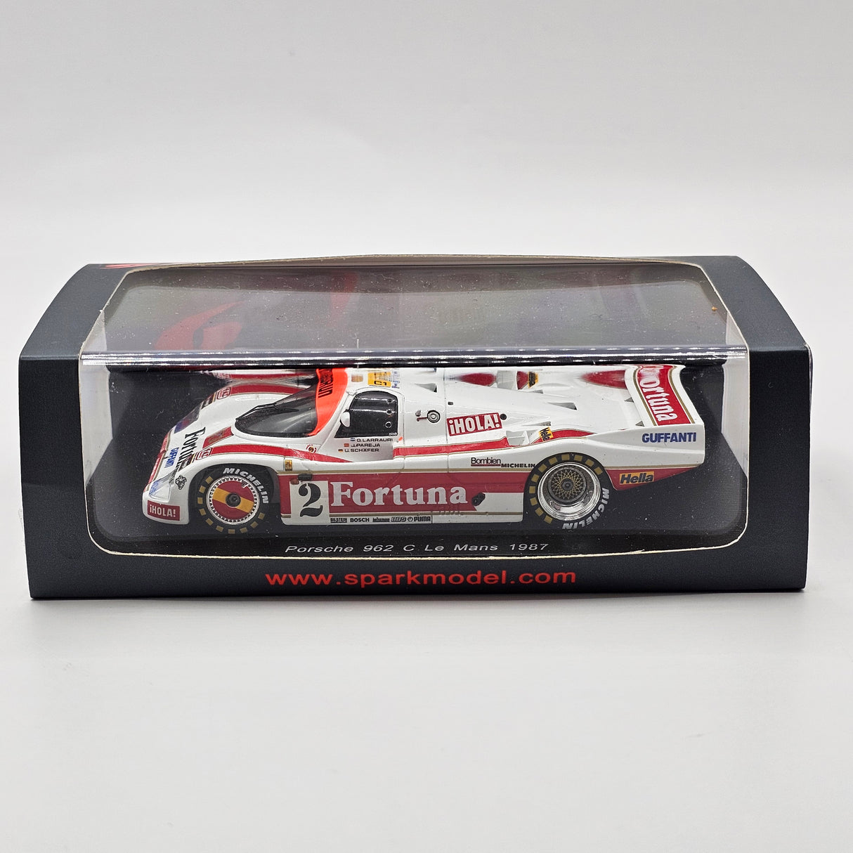 Spark Porsche 962C #2 Brun Motorsport 24Hrs Le Mans 1987 1/43 Scale S5509