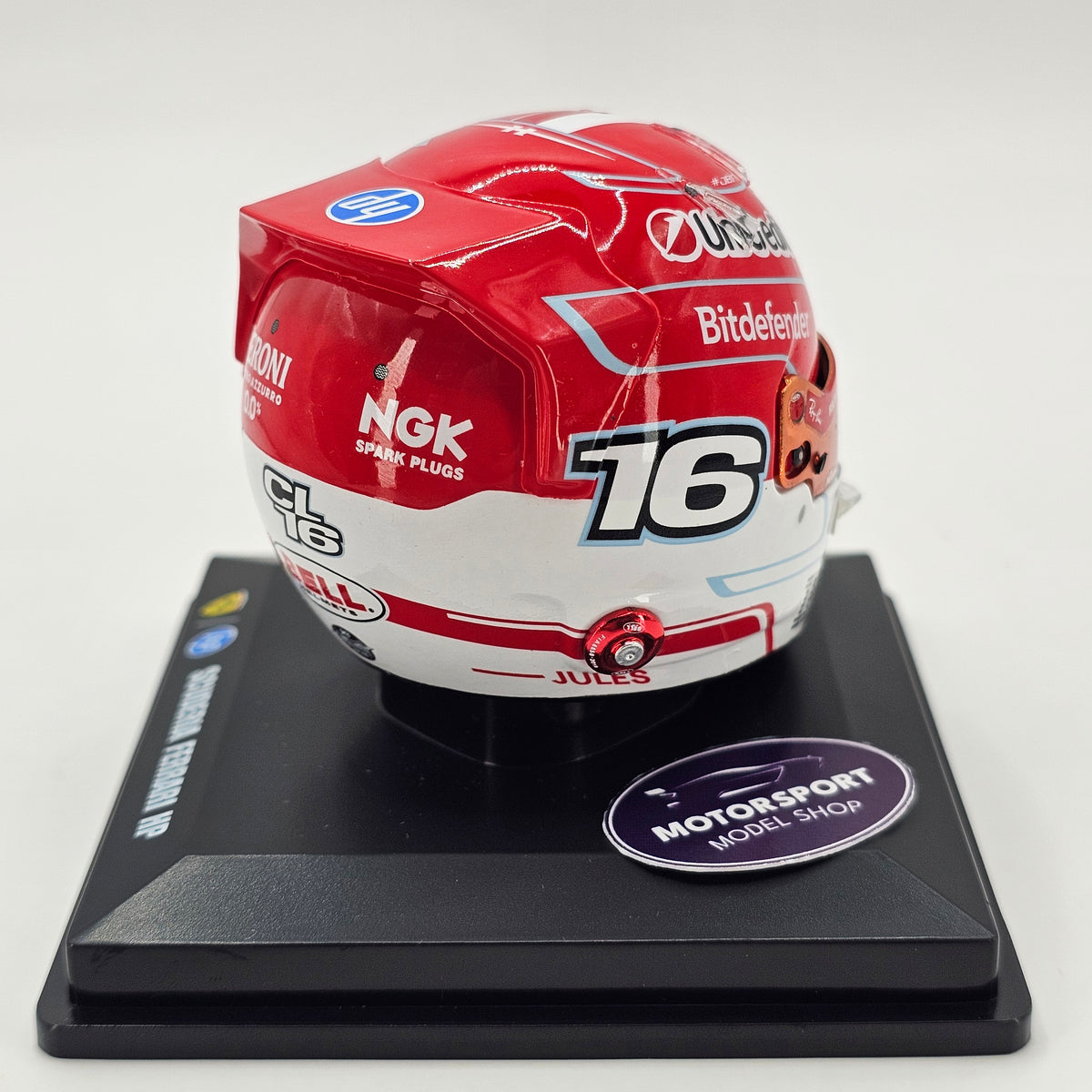 Looksmart Charles Leclerc Scuderia Ferrari 2026 F1 Season Helmet 1/5 Scale LSHEL030