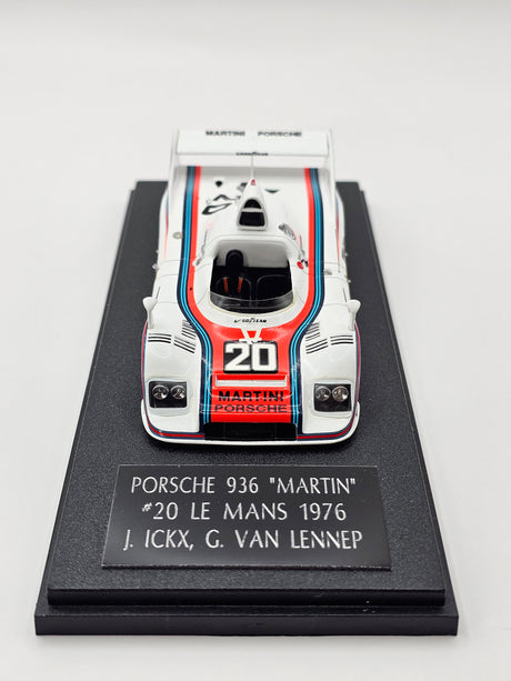 Spark Porsche 936 #20 Martini Racing Porsche Winner 24Hrs Le Mans 1976 1/43 Scale