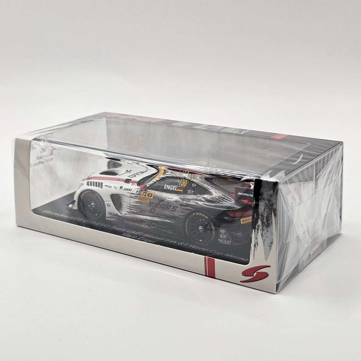 Spark Mercedes-AMG GT3 Evo #130 GMR Winner FIA GT Macau 2024 1/43 Scale 43MC24