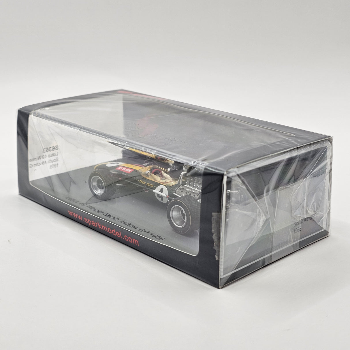Spark Lotus 49 #4 Jim Clark South African F1 GP Winner 1968 1/43 Scale S6363