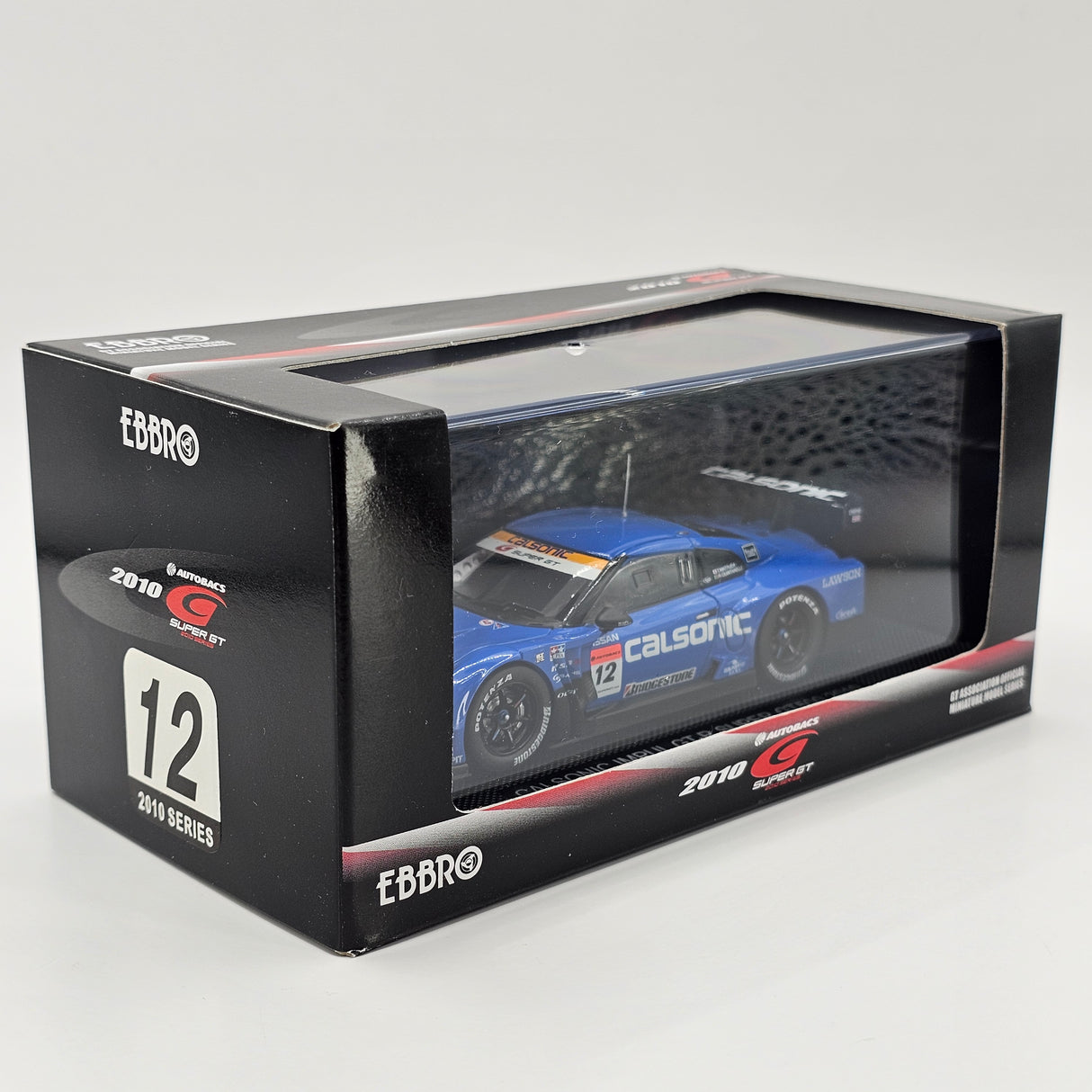 EBBRO Nissan GT-R #12 Calsonic Impul Super GT GT500 2010 1/43 Scale