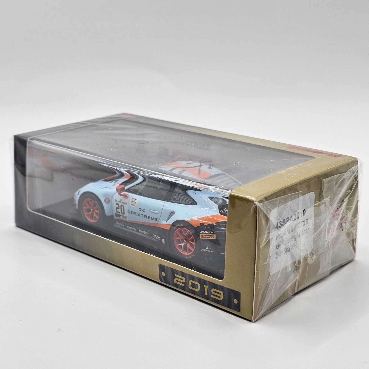 Porsche 911 (991) GT3 R #20 Winner Spa 24hrs GP Extreme Monlau Competition 1:43 SB251 SPARK diecast model car / scale model For Sale Porsche 911 (991) GT3 R #20 Winner Spa 24hrs GP Extreme Monlau Competition 1:43 SB251 SPARK diecast model car / scale model For Sale