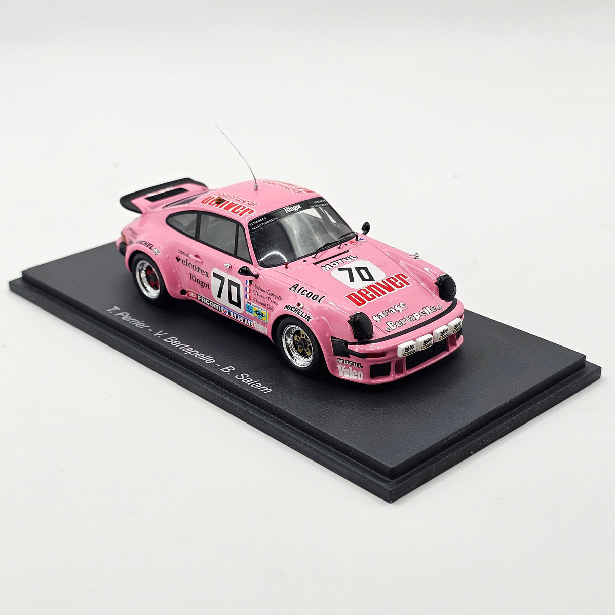 Spark Porsche 934 #70 T. Perrier 24Hrs Le Mans 1981 1/43 Scale S9846