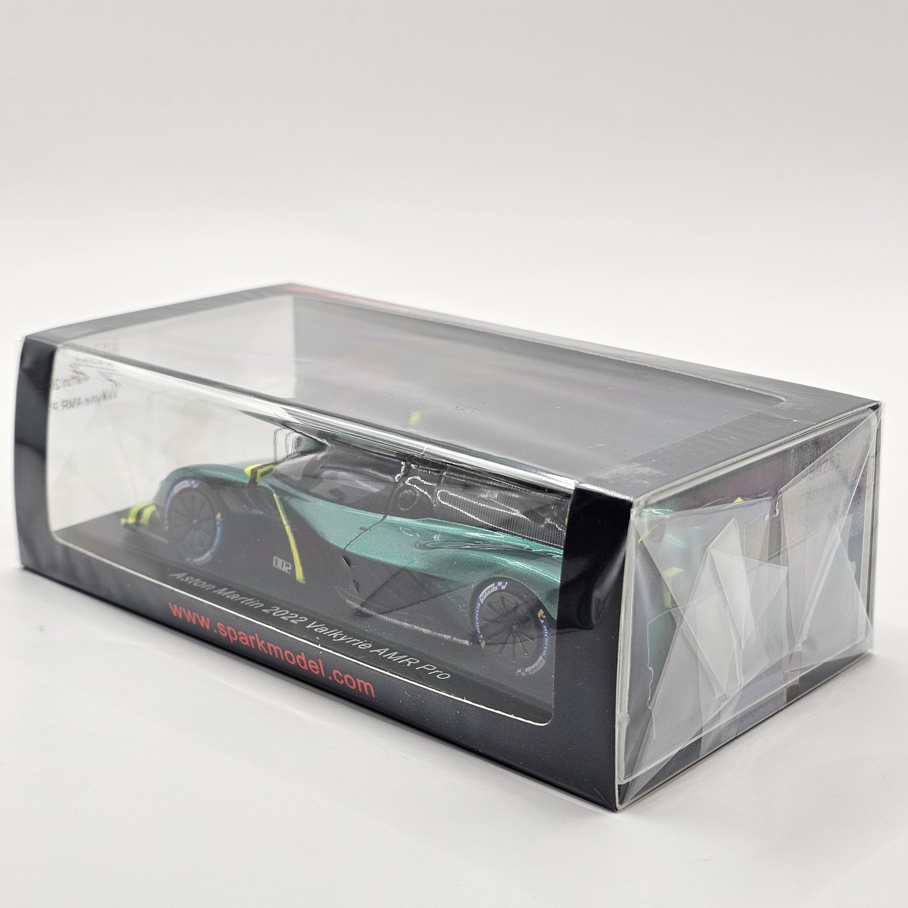 ミニカー 1/43 Aston Martin Valkyrie AMR Pro Spark Aston Martin Valkyrie AMR Pro 2022 Green 1/43 Scale S9253