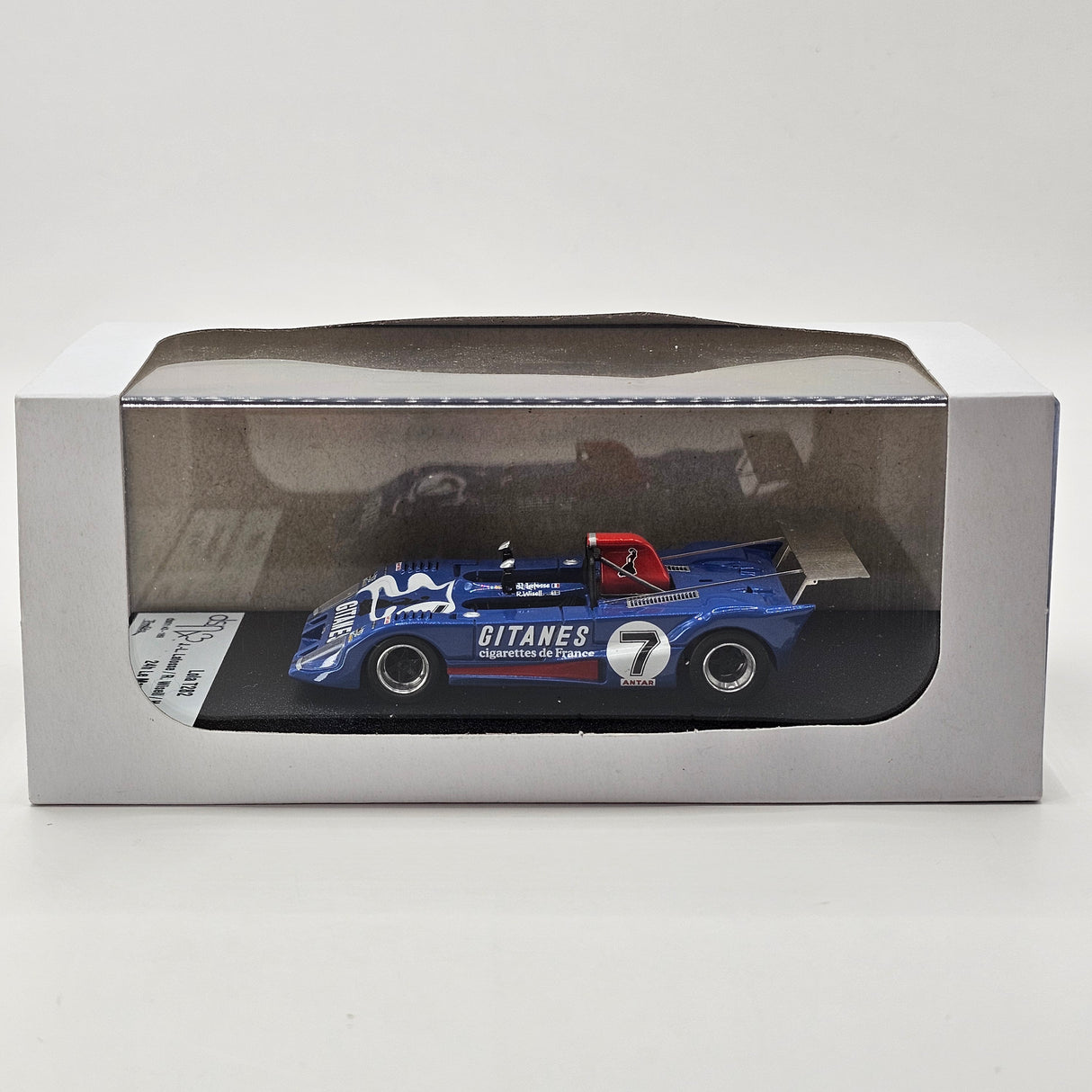 Trofeu DSN Lola T282 #7 Équipe Gitanes 24Hrs Le Mans 1973 1/43 Scale