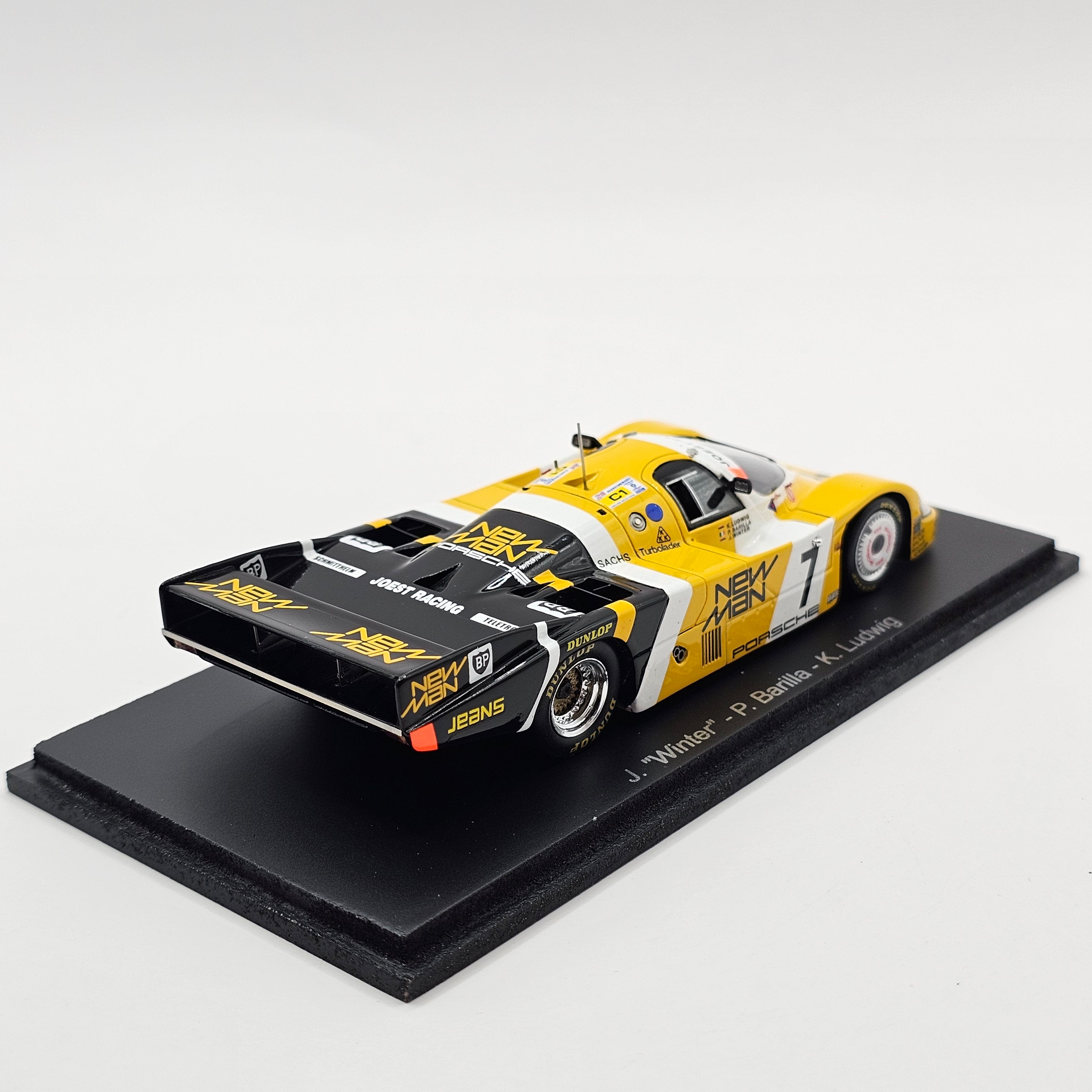 Spark Porsche 956B #7 NewMan Joest Racing 24Hrs Le Mans 1985 Winner 1/