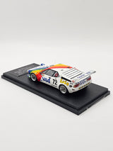 Spark BMW M1 #72 BMW Zol'Auto 24Hrs Le Mans 1981 1/43 Scale S6405