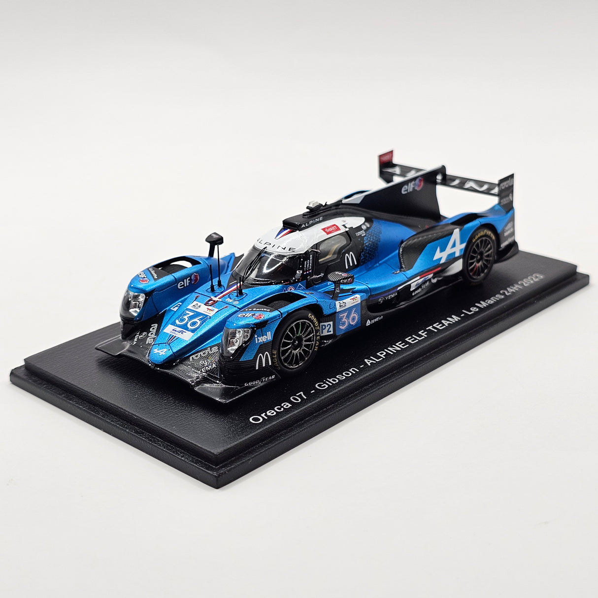 Spark Oreca 07 Gibson #36 Alpine Elf Team 24Hrs Le Mans 2023 1/43 Scale S8746