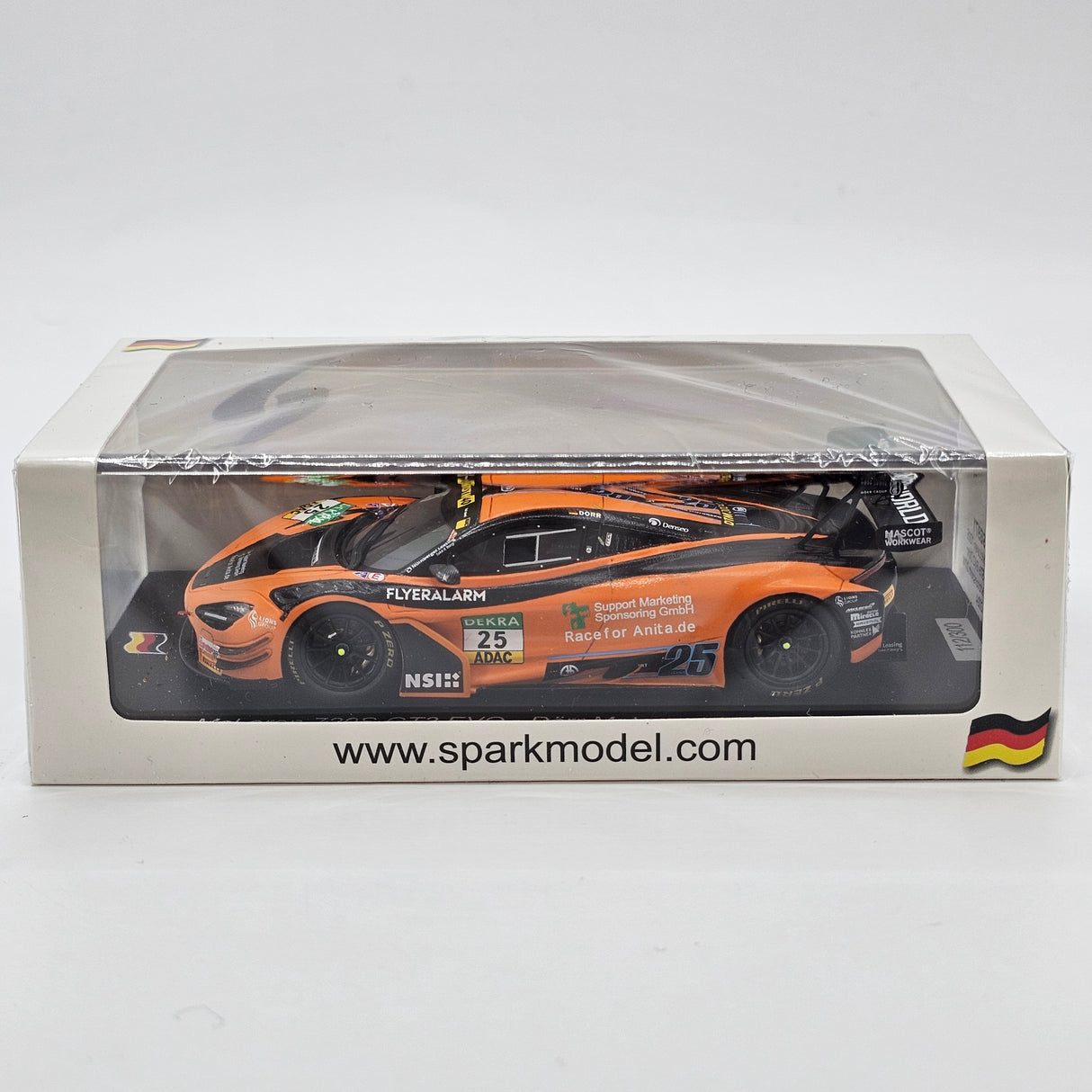 Spark McLaren 720S GT3 Evo #25 Dörr Motorsport DTM 2024 1/43 Scale SG971