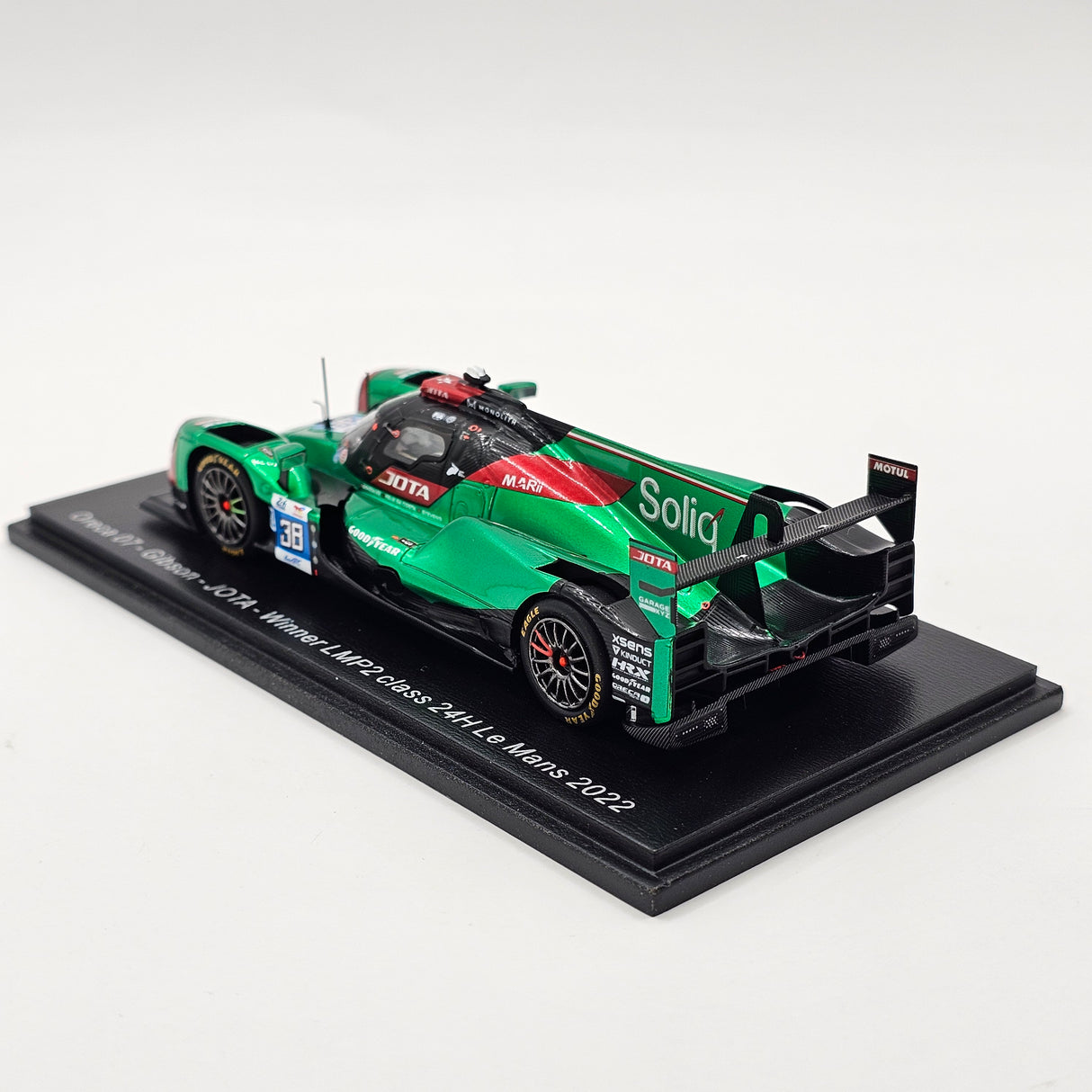 Spark Oreca 07 Gibson #38 Team JOTA LMP2 Win 24Hrs Le Mans 2022 1/43 Scale