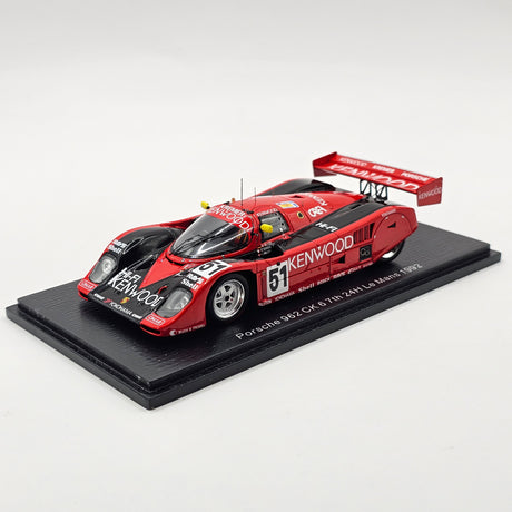Spark Porsche 962C K6 #51 Porsche Kremer Racing 24Hrs Le Mans 1992 1/43 Scale