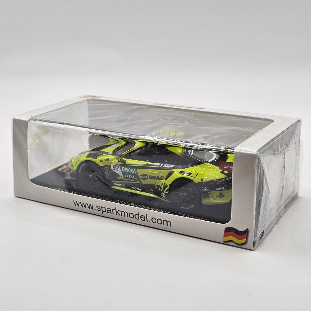 Spark Porsche 911 GT3R #92 SSR Performance / Vanthoor DTM 2022 1/43 Scale